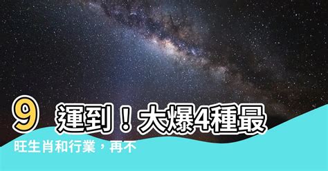 九運旺什麼生肖|2024九運：最旺5大行業